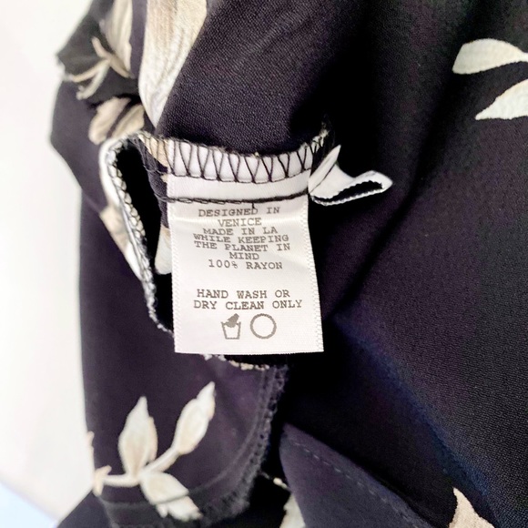 FLYNN SKYE Party Overalls in “Black Floral” - Picture 6 of 13